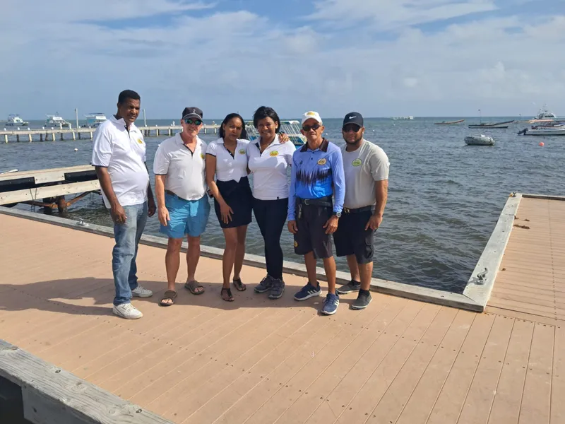 Team di Gone Fishing Punta Cana - ufficio e operazioni