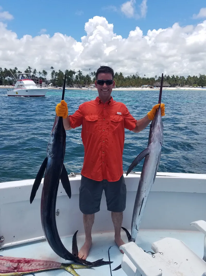 Pesca d'altura a Punta Cana - indimenticabile cattura di Marlin Blu con Gone Fishing