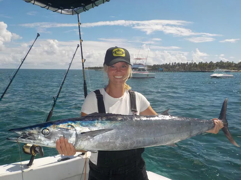 Pesca a Punta Cana - cattura di Wahoo con Gone Fishing Punta Cana