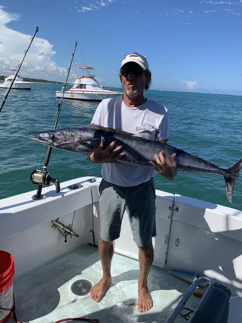 Questo Wahoo ha incontrato il suo pari - la pesca d'altura a Punta Cana non delude mai